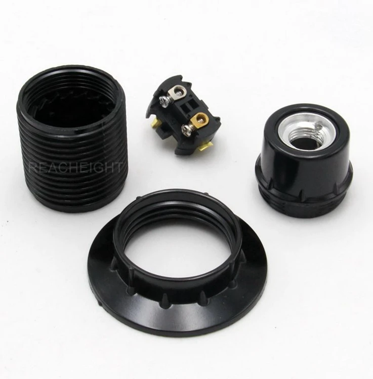 촛대 소켓 링 블랙 페놀 Candelabra 기본 램프 홀더 라이트 소켓 E12 램프 소켓 교체 Buy 고온 램프 홀더