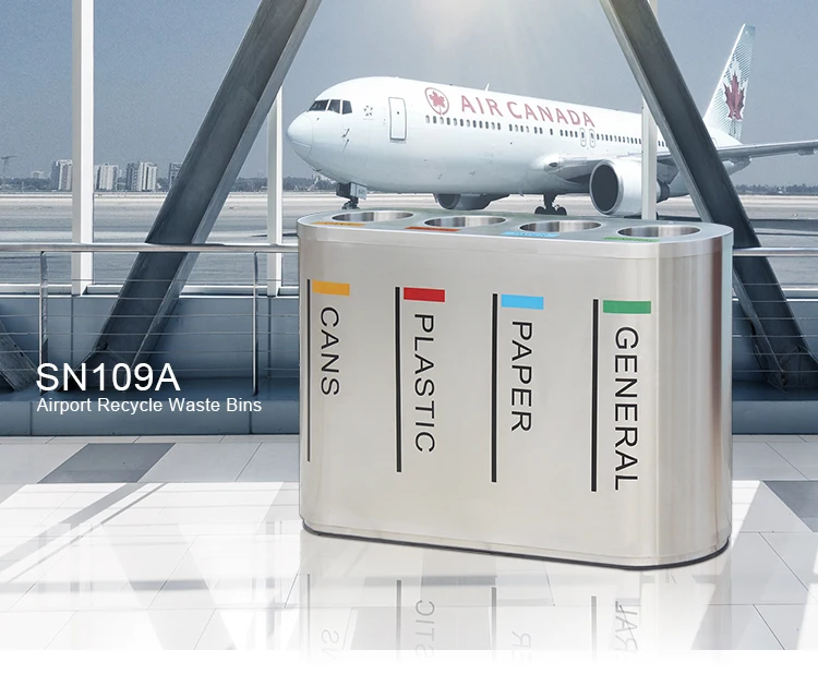 airport-waste-bin