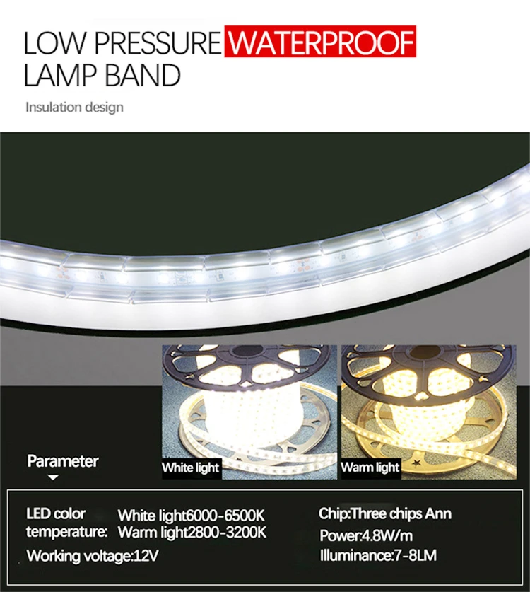 led light stripe paremeter:2835/5050 optional