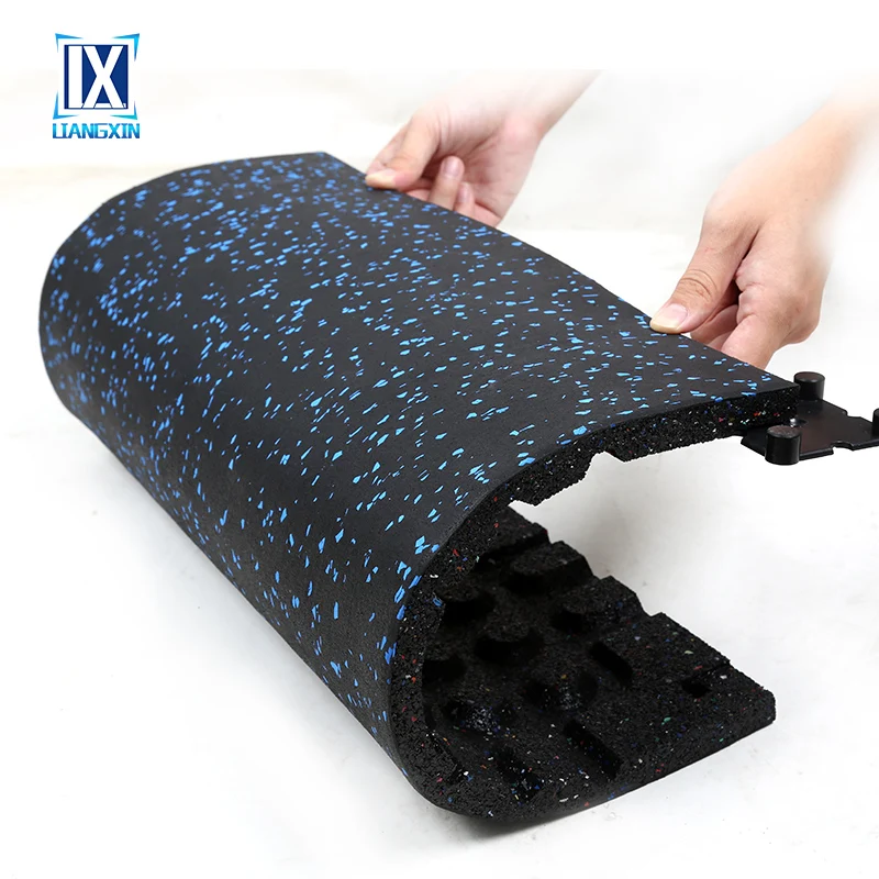 New arrival gym rubber floor mat rubber tiles