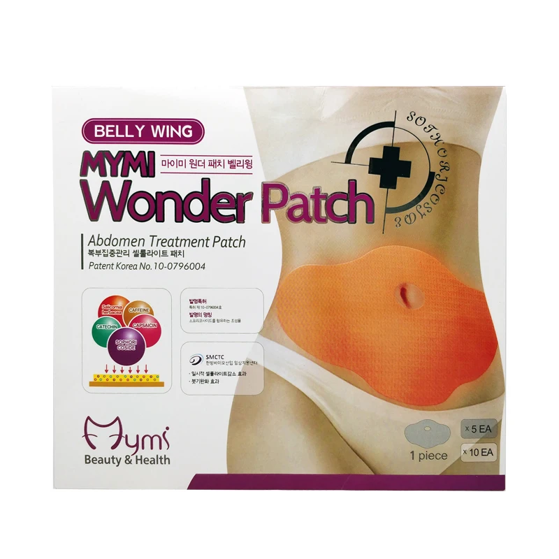 Wonder Patch Quick Slimming Patch Belly Slim Patch Abdomen Slimming Fat Burning Navel Stick Weight Loss