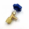 China makes good quality R134a R410a R22 open can tap valve/variable flow control valve