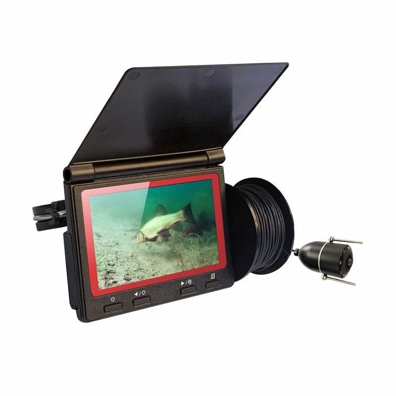 
Newest Oringin Factory Produce AHD Screen Visual Fish Finder 30M Cable Line Ice Fishing Underwater Fishing Camera 