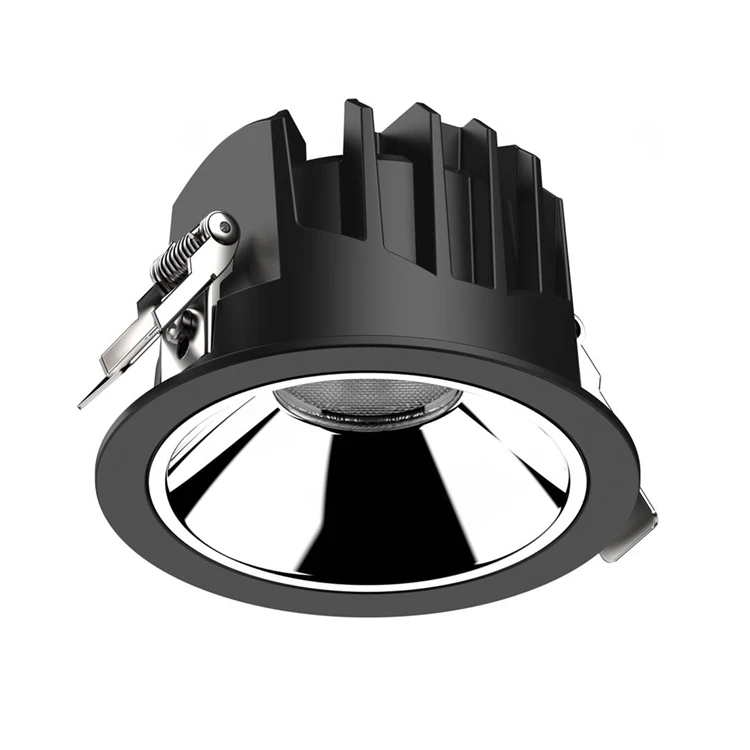 Fire rated ip44 ETL approval ceiling lamp embedded light adjustable emergency led downlight