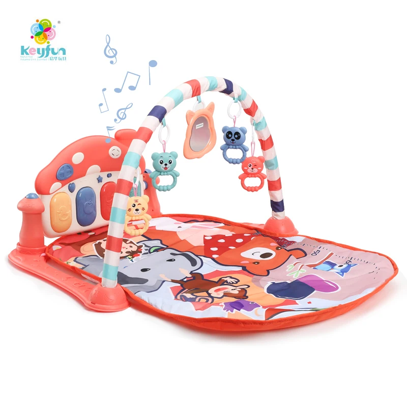 
High quality Newborn Infant Sleep educational toys baby mat Musical toys Piano Keyboard Baby Play Mat H115363 