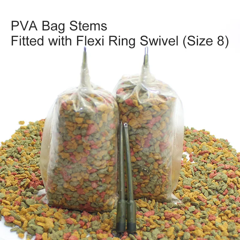 Carp Outline Solid Bag Stems Long Pva Bag Stems Carp Fishing Solid Bag ...