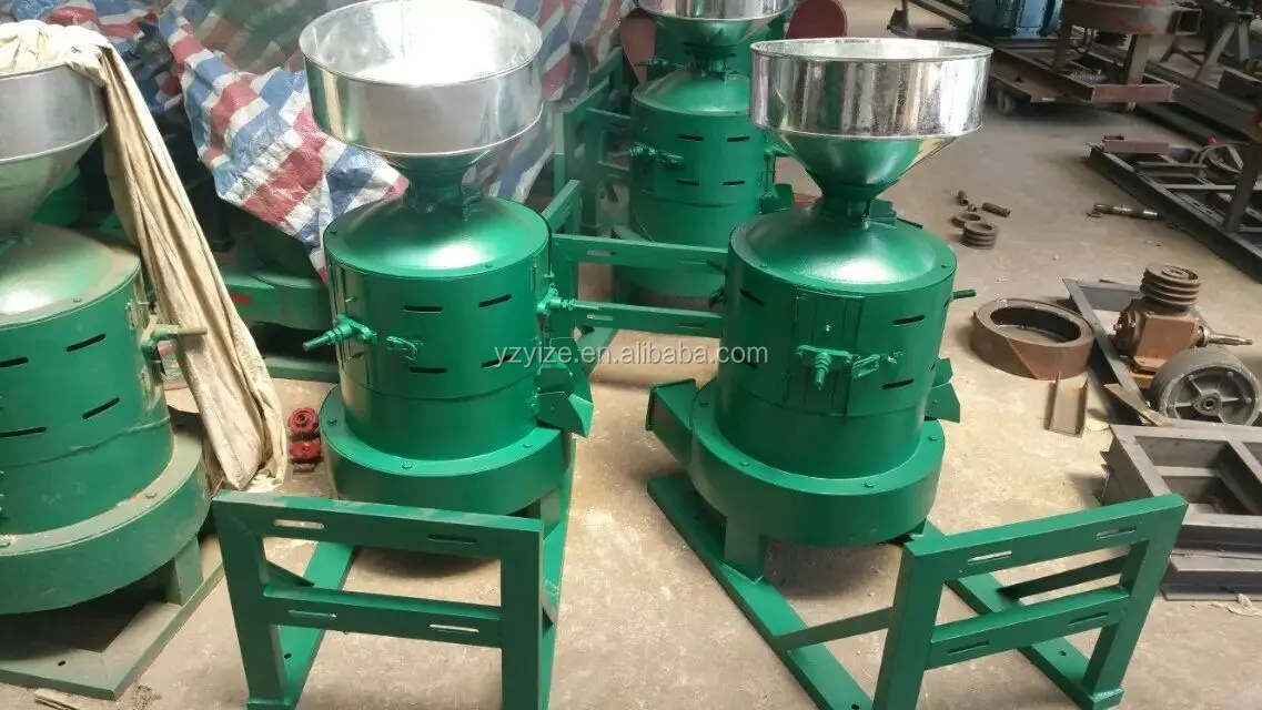 Small Oat Grain Dehuller Machine Corn Maizer Peeler Oats Cereal Barley