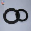 DIN1804 metric fine thread high quality black color slotted round nut for hook spanner