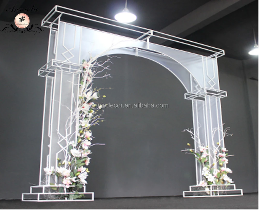 Wedding Deco of PVC Sticker Arch Stage Background Wedding Decoration wedding supplier
