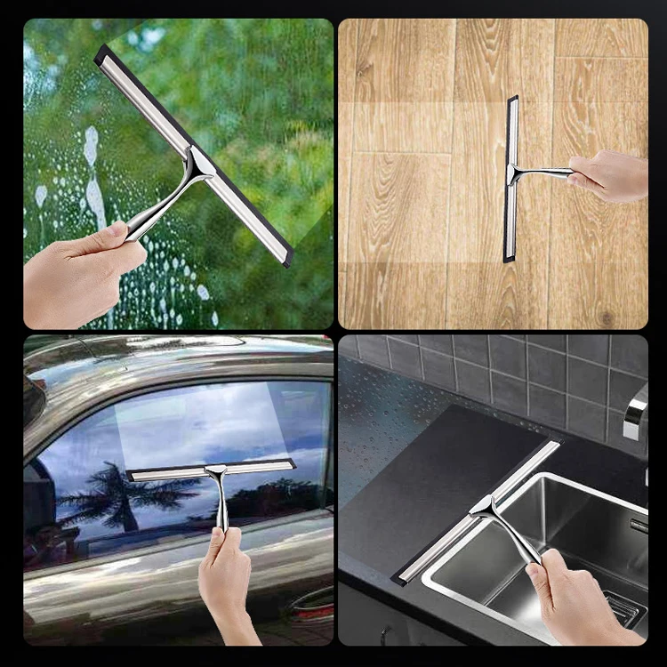 Shower squeegee Glass cleaning wiper Window squeegee cleaner