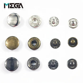 Custom Fashion Garment 4 Part Snap Button For Clothes Wholesale Metal ...