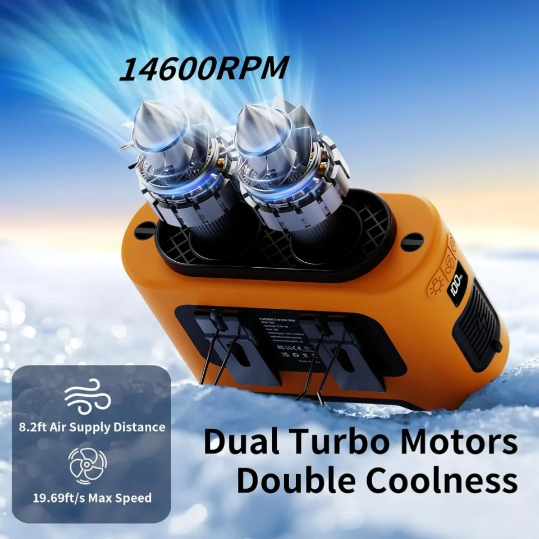 Socool Fan, 14500MAh, Portable - detail 22
