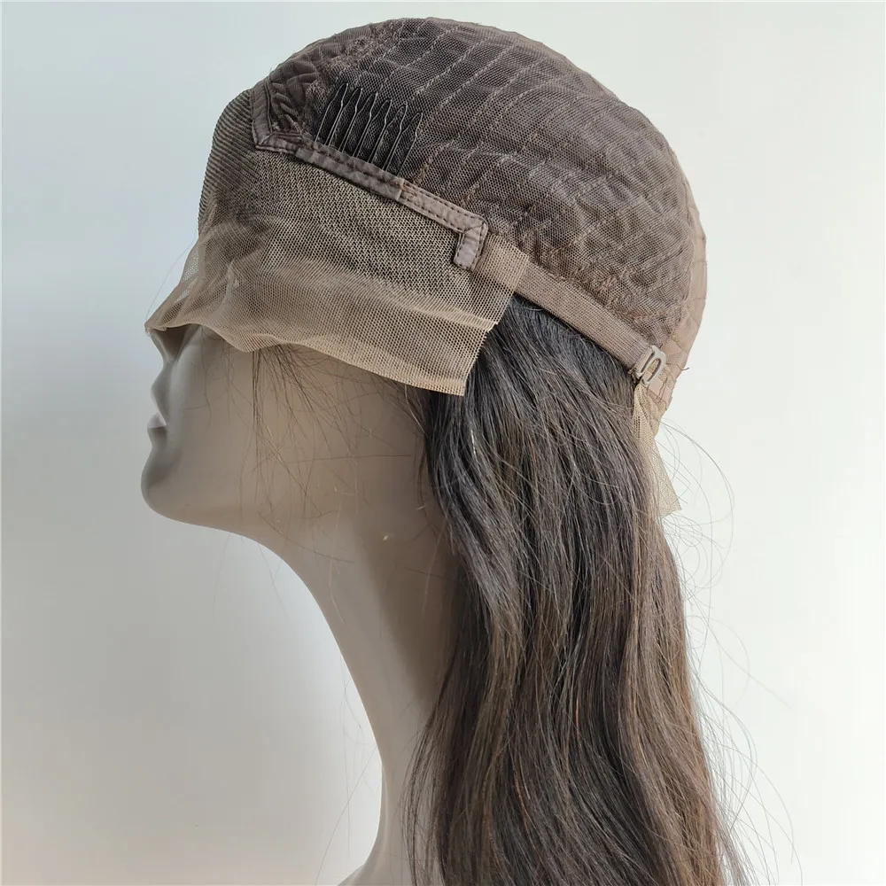 Natural color 13*4 lace frontal human hair wigs