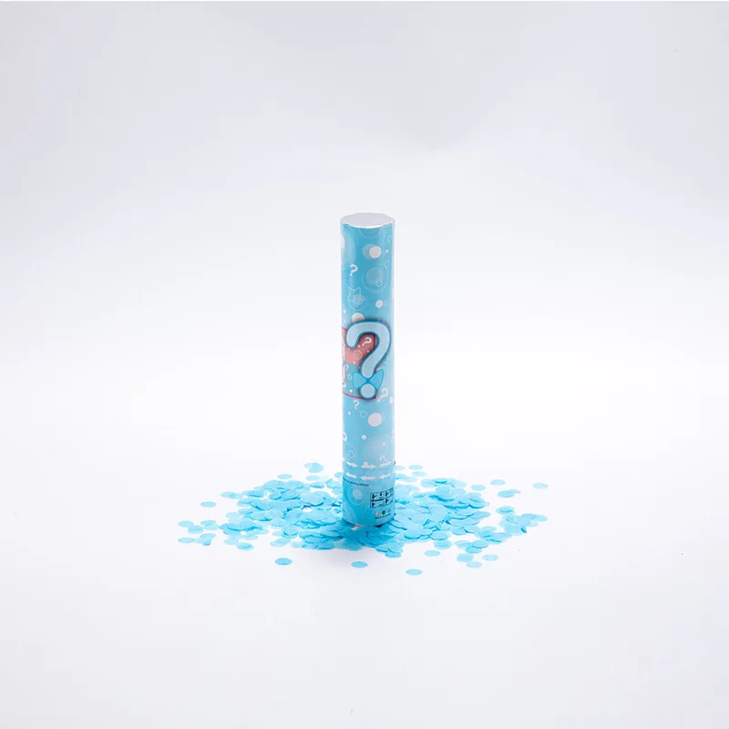 Confetti Cannon Gender Reveal Friendly Gender Reveal Powder Blue Buy