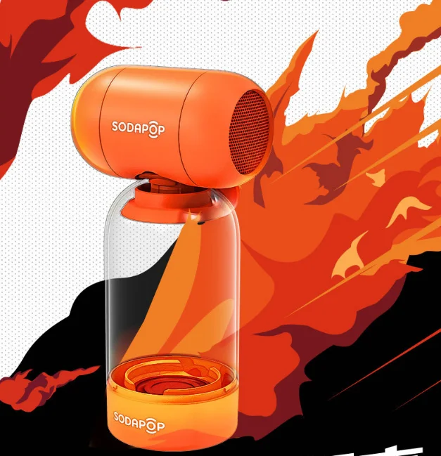 2021 new Creative Bottle Wireless Blue-tooth Speaker Large Volume Beverage Bottle Speaker - ANKUX.COM
