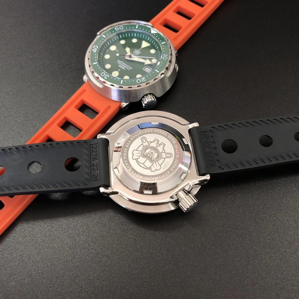 steel bezel dive watch