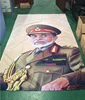 Custom print logo design printed retract flex vinyl pvc polyester advertising flag banner for advertisement