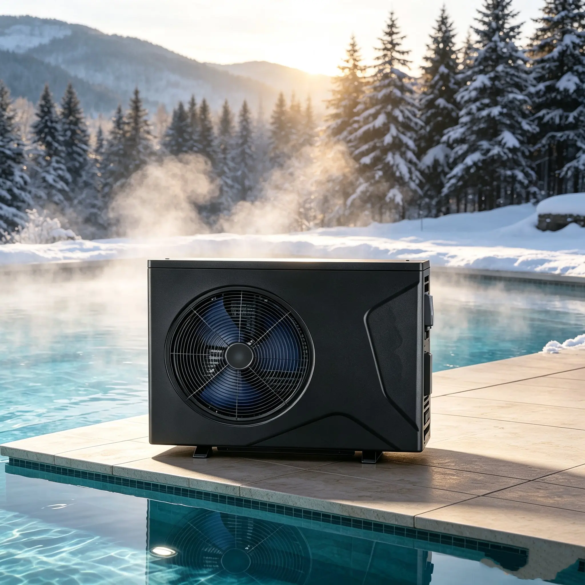 Source Pool Heat Pump, 30kW, 10 kW, Electric - detail 4