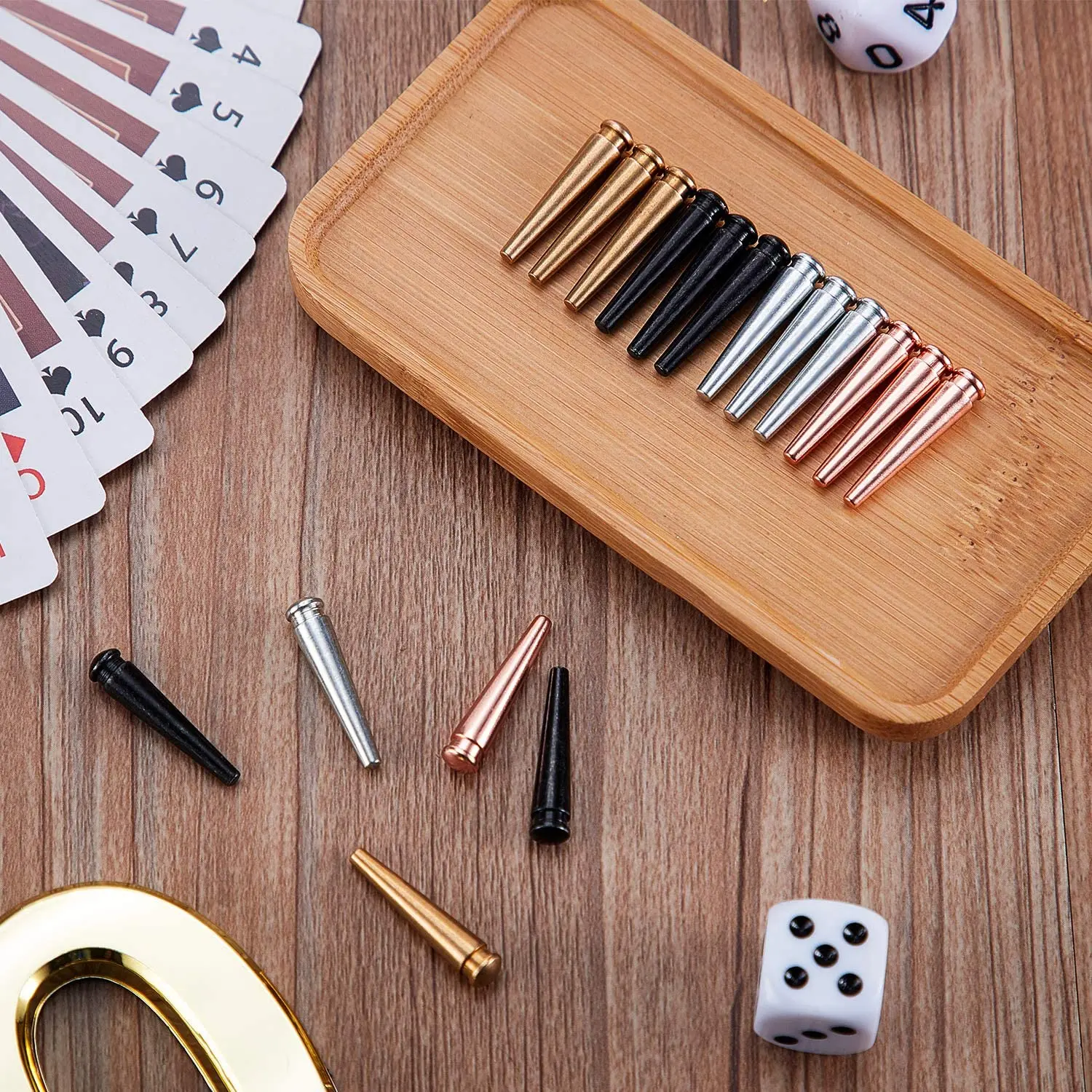 Wholesale Metal Cribbage Pegs Tapered Board Pegs Bulk Fit 1/ 8 Holes