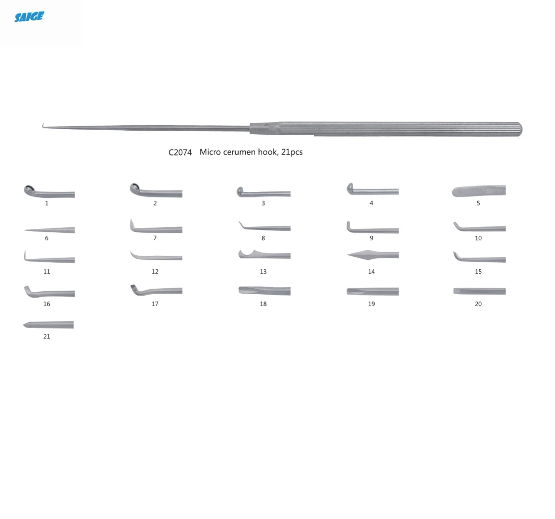 Otoscopy Instruments/micro Cerumen Ear Hook - Buy Otoscopy Instruments ...