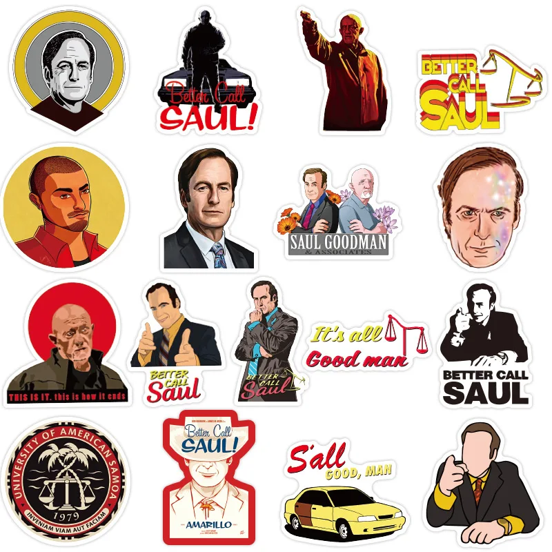 hot sale50pcs bag american tv show better call saul graffiti sticker for luggage cup pvc waterproof stickers better call saul buy better call saul sticker tv show stickers decorative stickers product on alibaba com