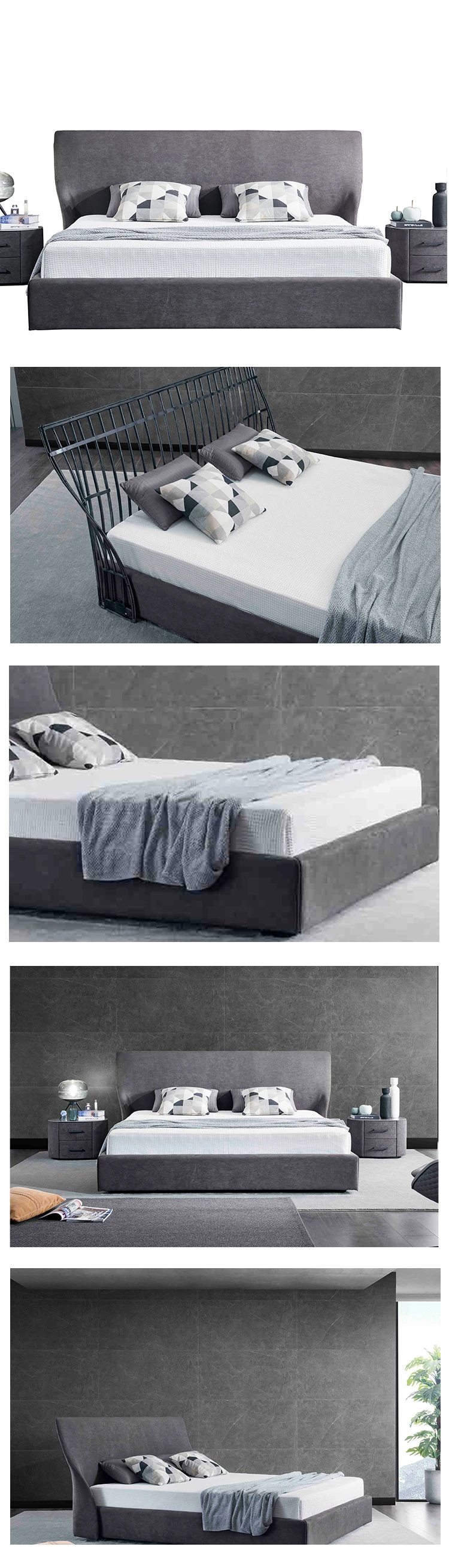 fabric bed frame