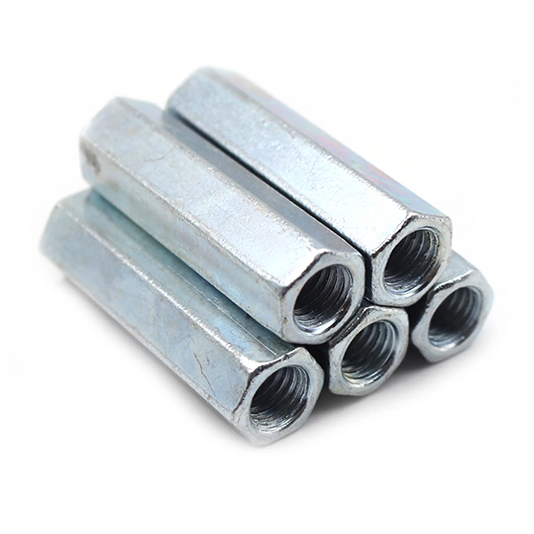 Din6334 M6 M8 M10 M12 Long Hex Coupling Nut High Quality Coupling Nut