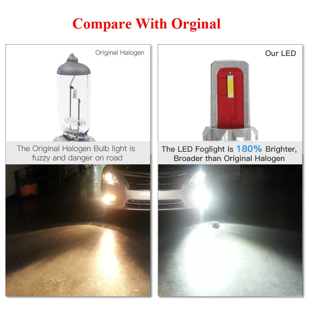 Motorcycle H7 Hi Beam Led Bulb Head Light For R1200gs R1200r R1200rt