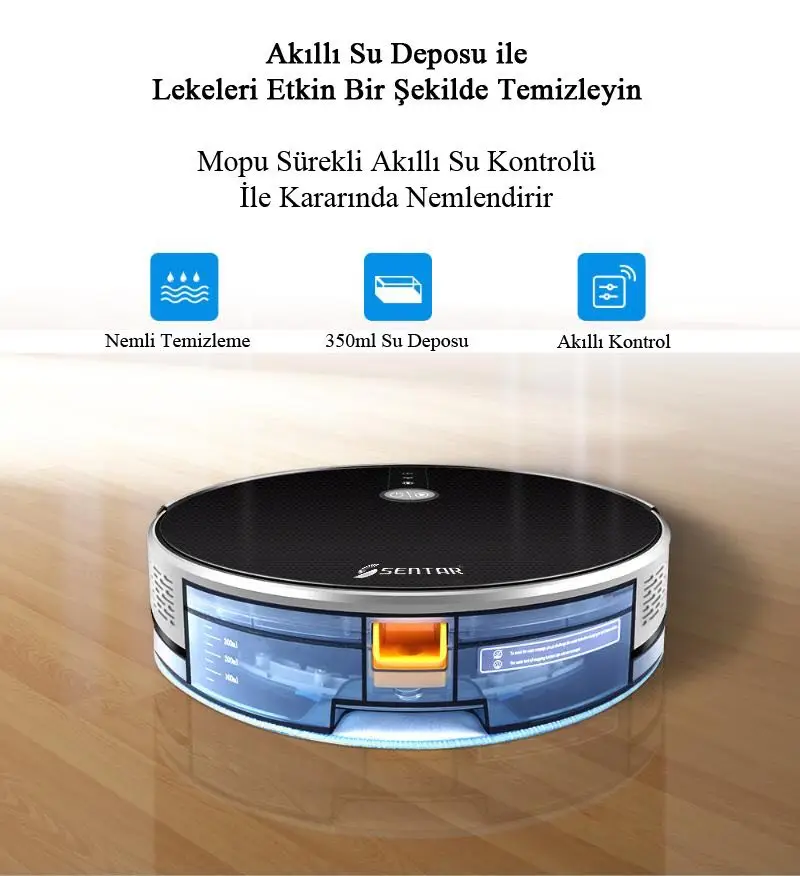 Sentar robotlu süpürge türkiye Sentar paspas 1s
