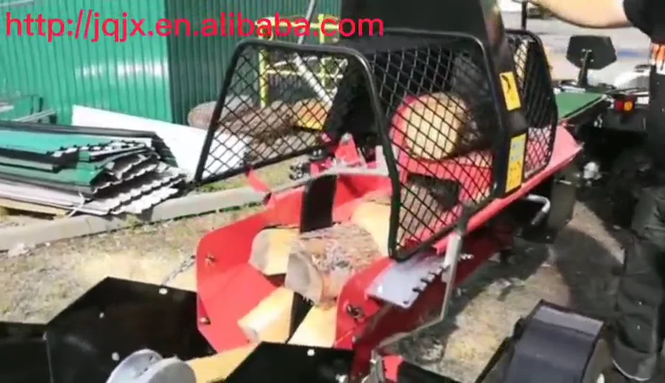 China Supply Chainsaw Automatic Skid Steer Hydraulic Push Through