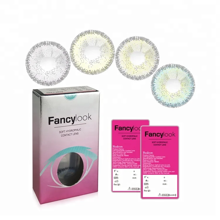 Realcon Wholesale Charming Korea Contact Lens European Colored Contact