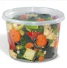 fast-food packaging 250ml disposable round plastic deli container takeaway disposable lunch box