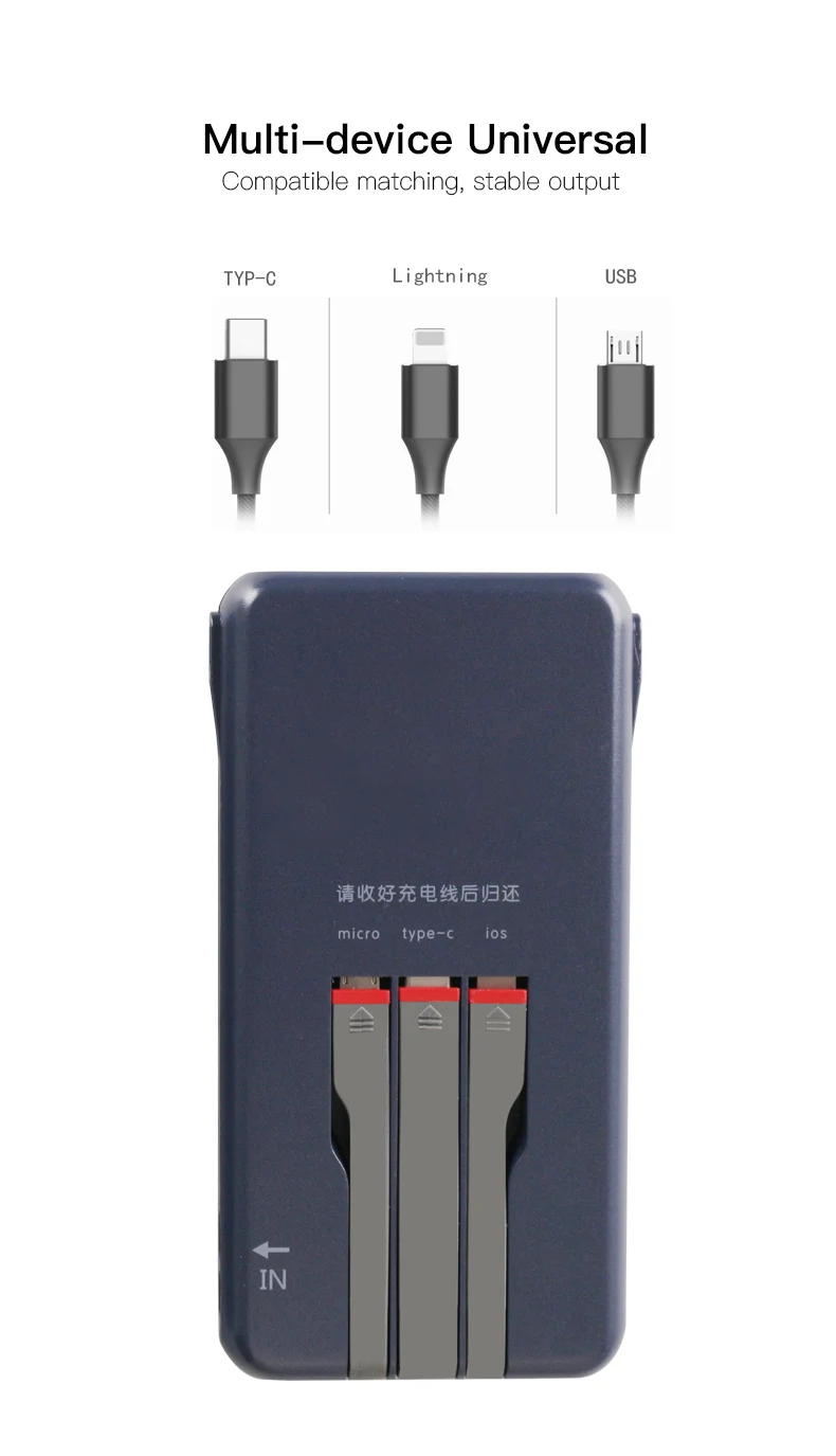 Sharing Power Bank With Rental Function Shared Mobile Charger