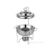Arabic kitchen utensils hanging cover serving chaffing dishes for restaurant food warmer ware 3.5L buffet stove DONGZHAOWEI