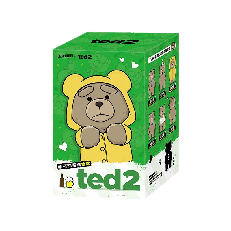 Popmart Original Ted2 Bear Series - Mystery Keychain Plushes