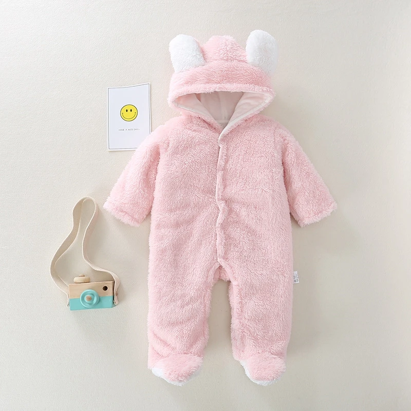 Newborn Baby Winter Clothes Infant Baby Girls Clothes Soft Fleece