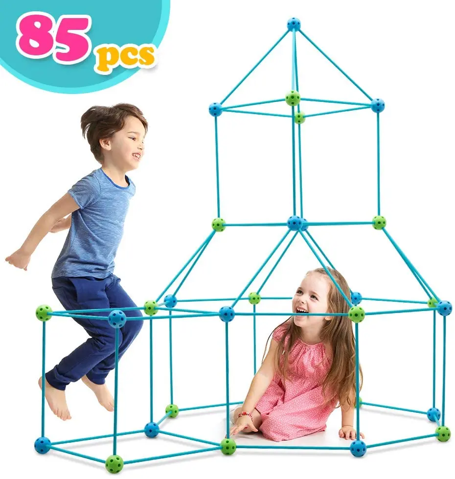 
Ultimate Crazy Construction Fort Building Kit Builder Gift DIY Making Toys for Boys and Girls 