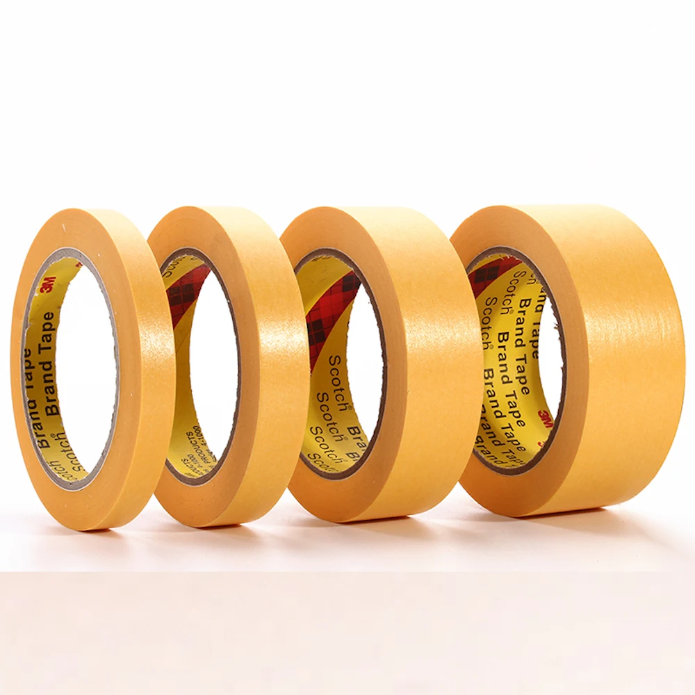 3m 244 performance masking tape, high temperature resistant.