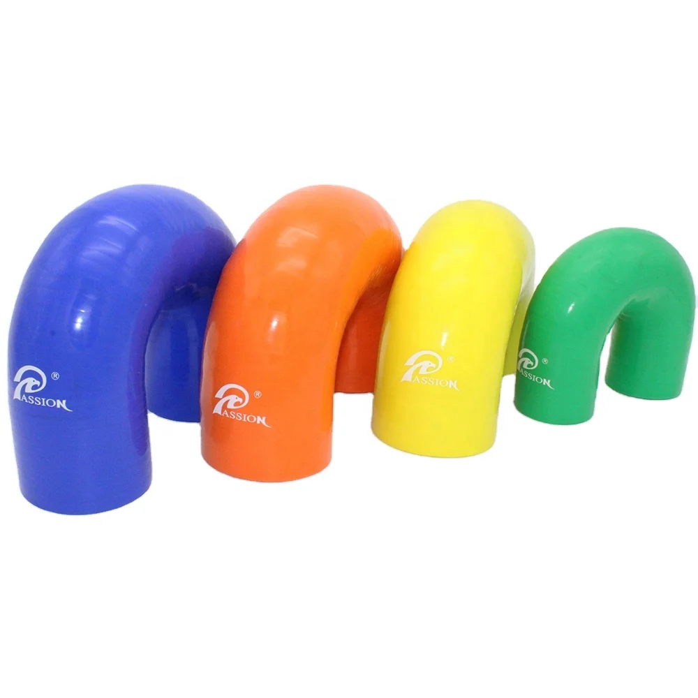 Turbo Coolant 180 Degree Bulk Flexible Rubber Silicone Air Intake Hose
