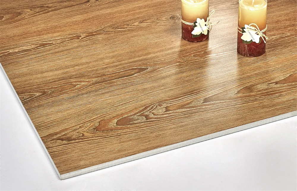 Infoland 600x600mm Cheap Rustic Matte Finish Wood Textured Ceramic Floor Tiles