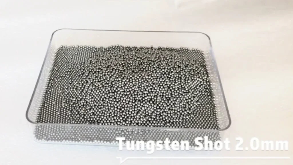 In Stock 18g/cc Hunting Super Shot 2mm 2.25mm 2.5mm Tss Ball Tungsten