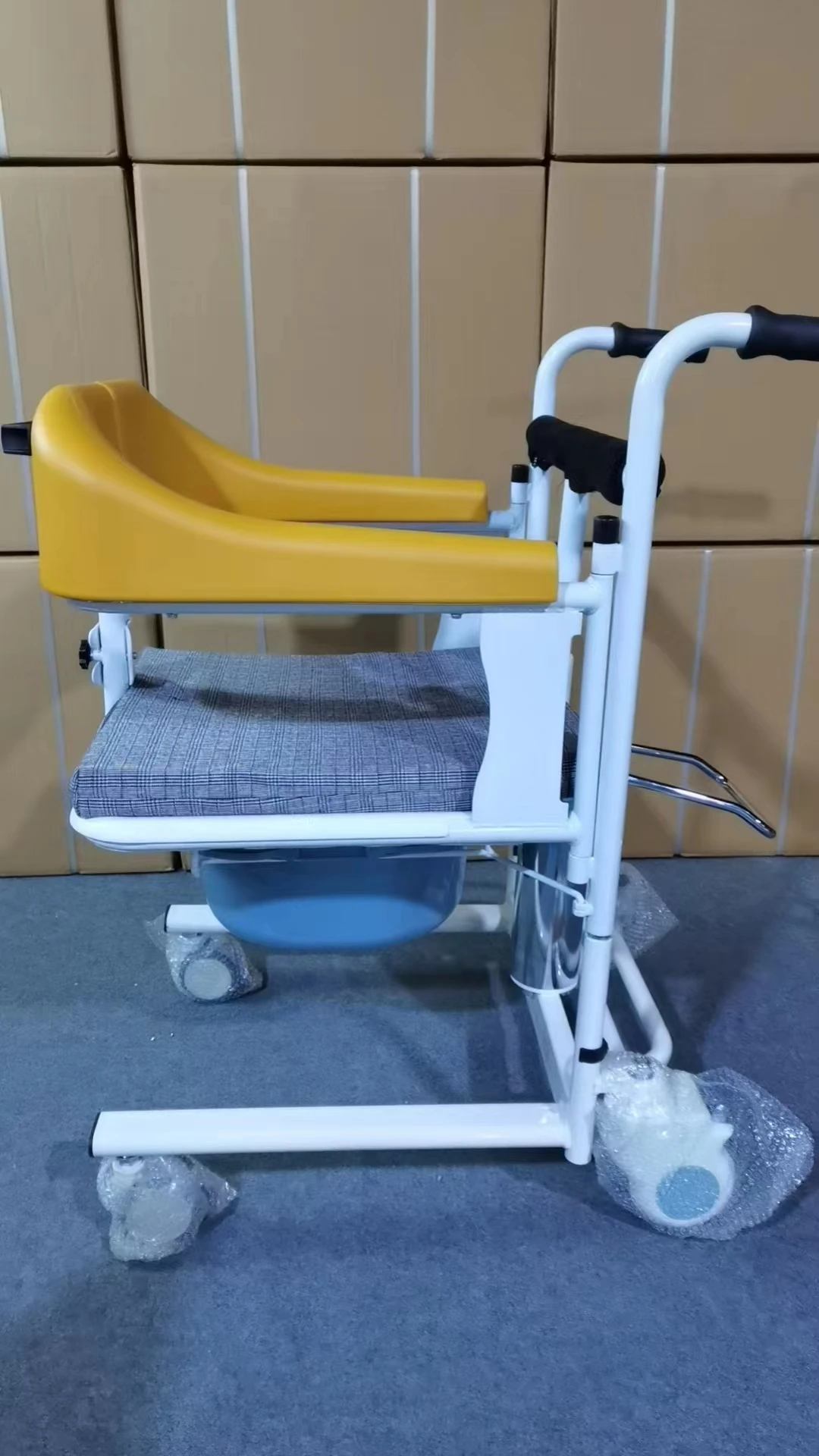 Lift And Transfer Wheelchair Hydraulic Moving Machine Nursing