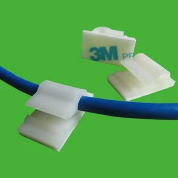 adhesive wire clips