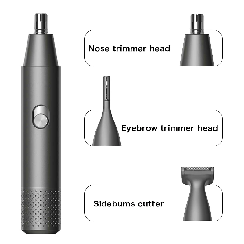 Professional Rechargeable Electric Ear Eyebrow Nose Hair Trimmer