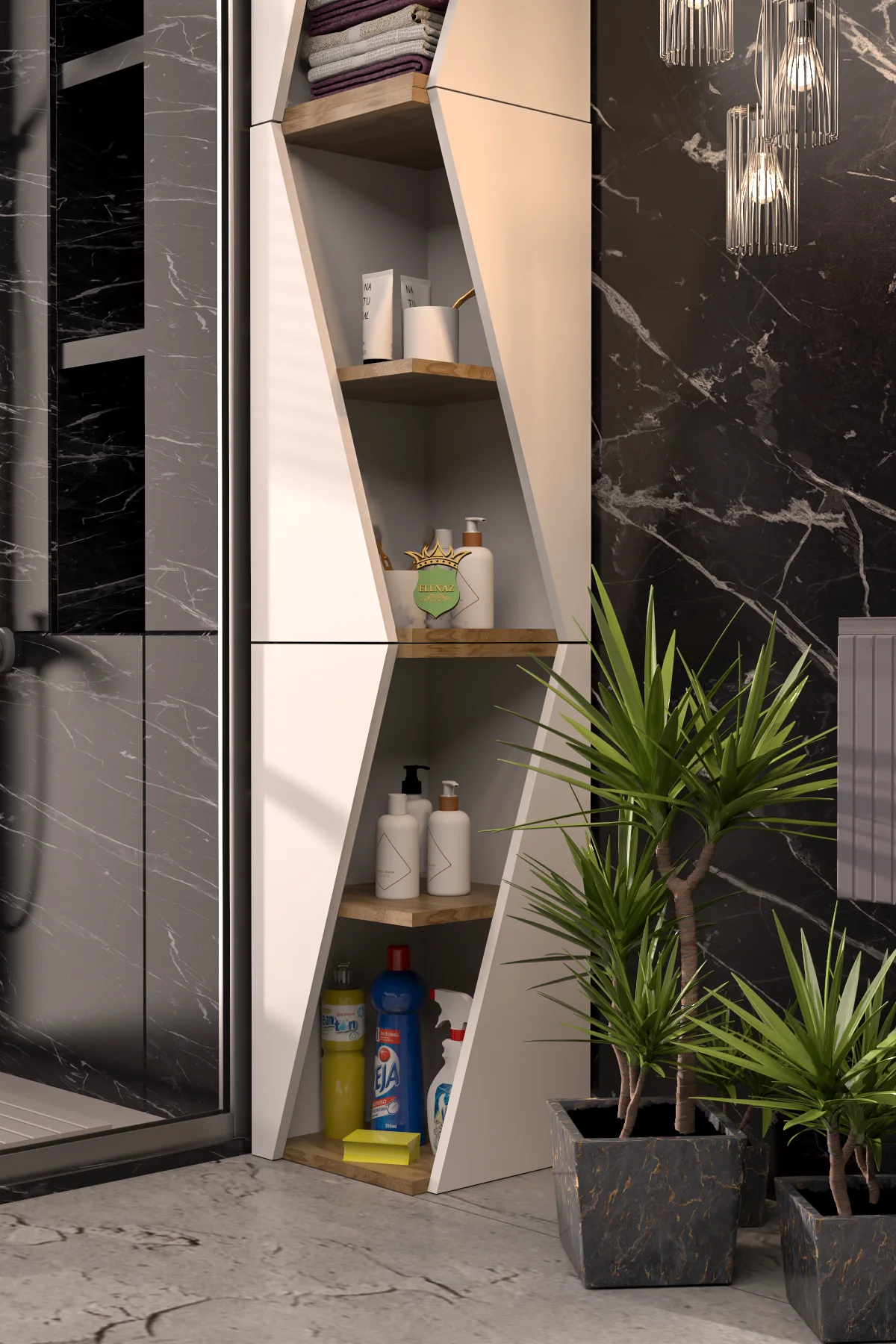 Wholesale Arrow Multi-purpose Bathroom Cabinet Wall Corner Shelf ...