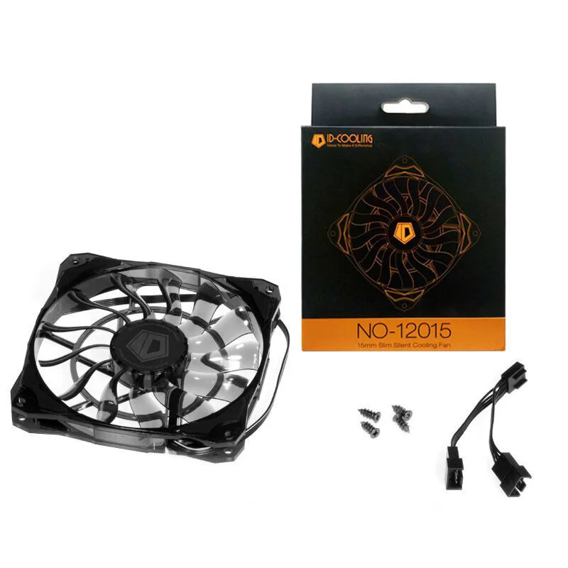 High Air Pressure Low Noise Big Airflow Id-cooling No-12015 Slim Low Profile Cooling Fan 4pin For Pc Cooling - Buy Cooler Fan,Fan Cooler,Coolers Product on Alibaba.com