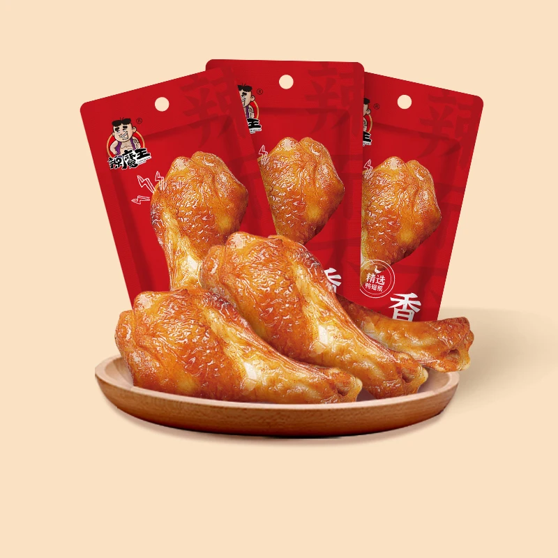 
Hot selling and spicy dried jerky based duck legs high protein for sports energy snack supplement 