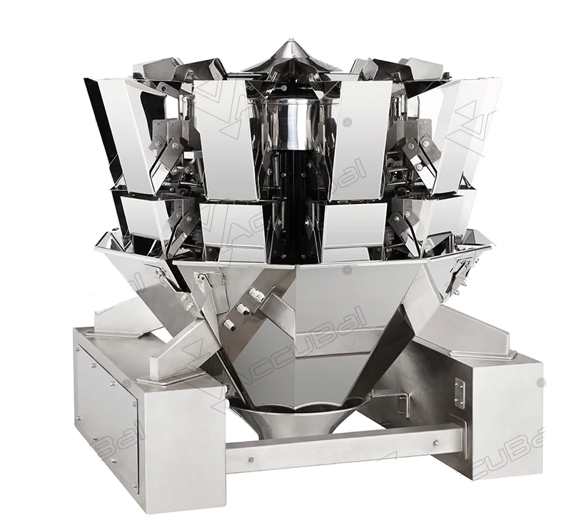 
Grain automatic vertical pouch packing machine granule multihead weigher for rice, popcorn,coffee bean, nut 