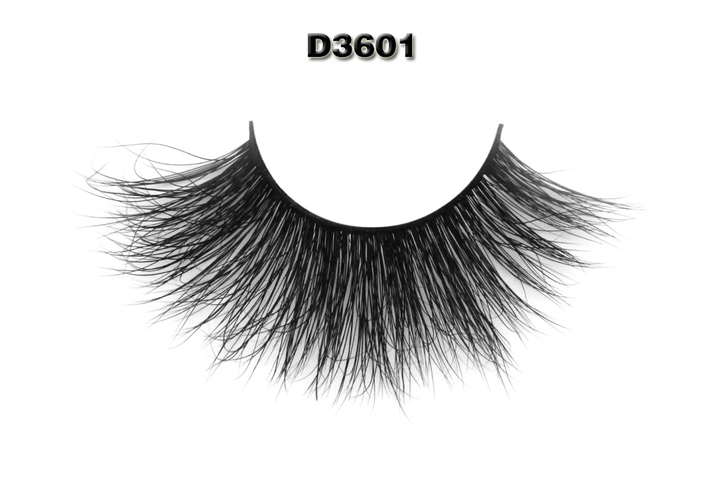 Lashes Natural Mink  25mm Black Cotton Oem 5D Full Strip Eyelash Customized 27mm Fur Long Band Style Sales