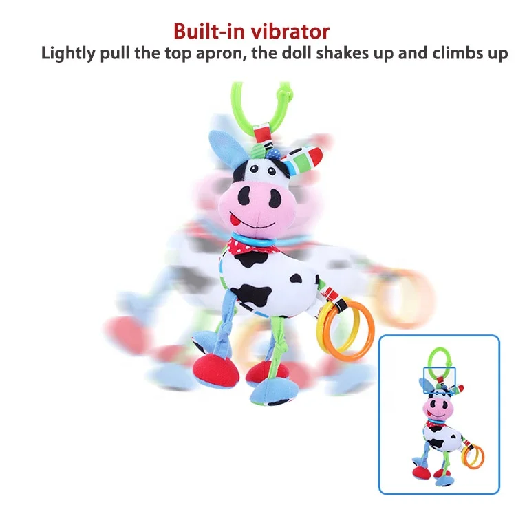 Jollybaby Plush Animal Hanging Baby Vibrating Toy - Buy Plush Vibrating ...